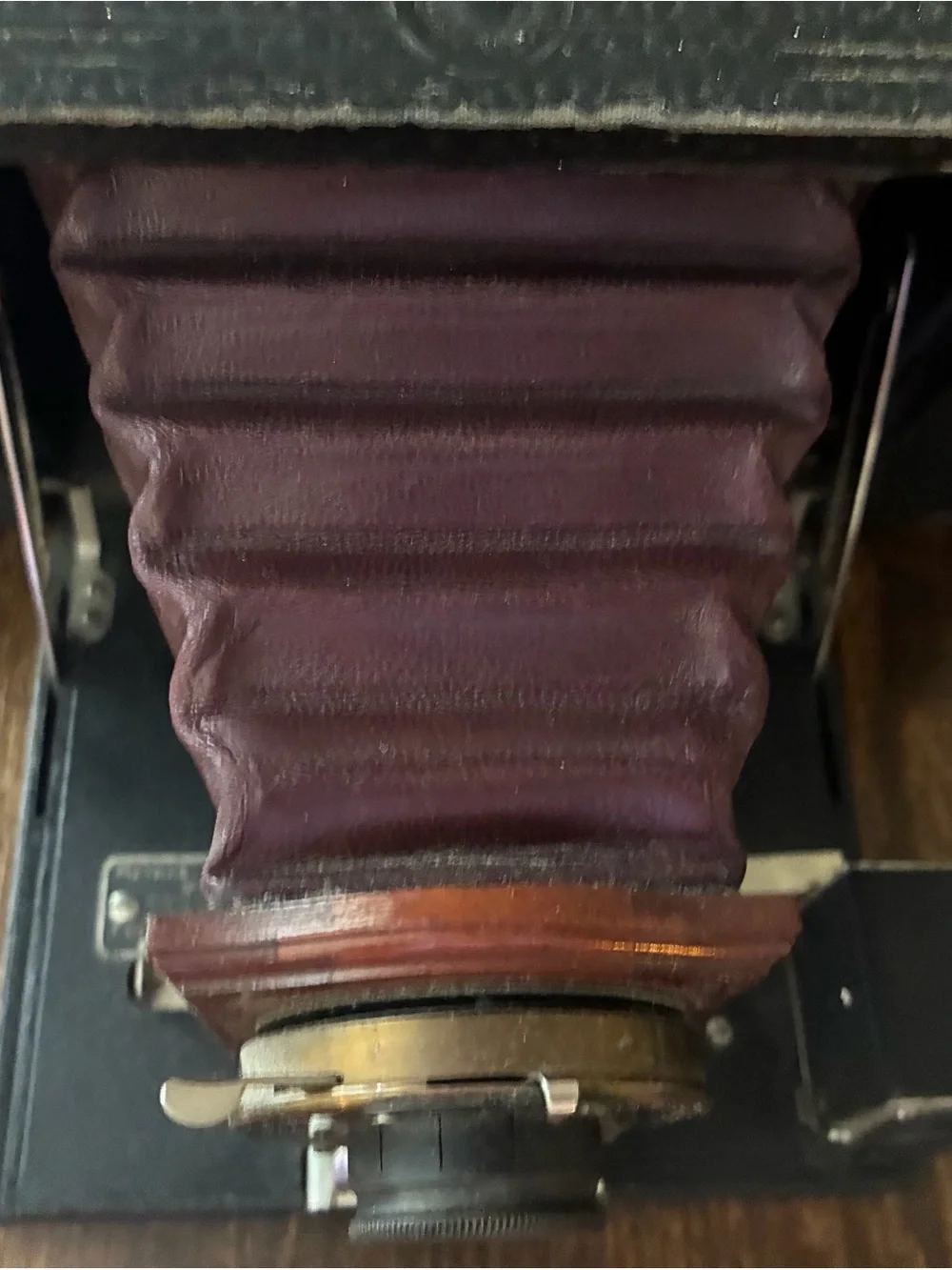 Antique Eastman Kodak No. 3 Folding Brownie Camera Model A TBI Shutter